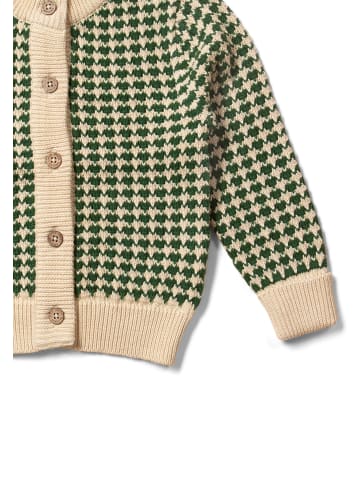 Little Green Radicals Gestrickte Strickjacke in Grün