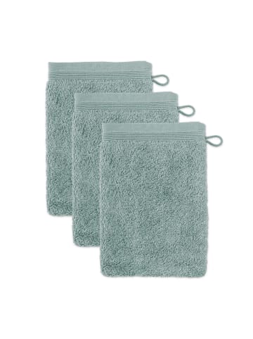 Möve Waschhandschuh Superwuschel 3er Pack in tea