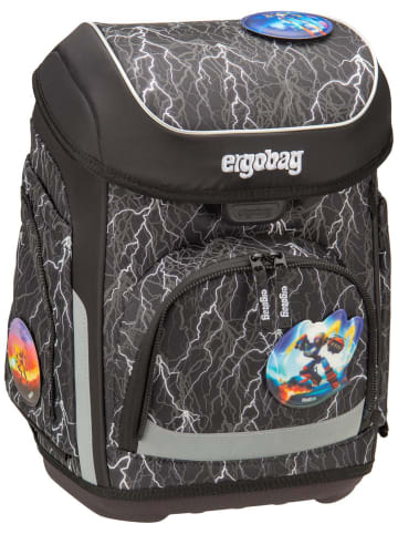 Ergobag Schulranzen cubo Set REFLEX in Super ReflektBär