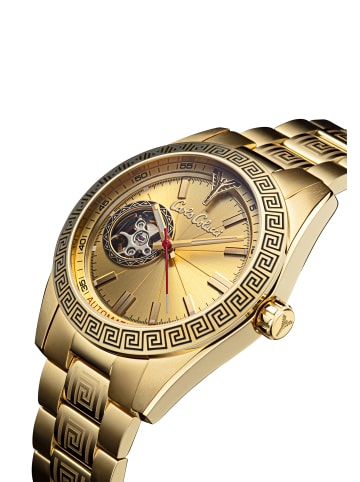 Carlo Colucci Dreizeiger Automatik Duregon in Gold