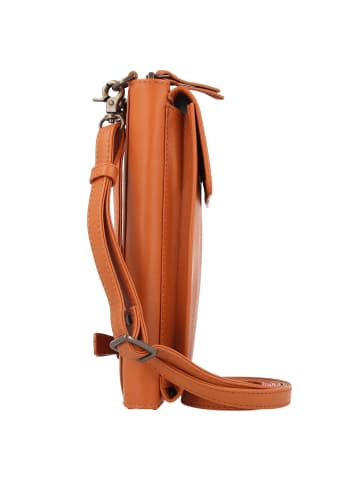 Esquire Peru Handytasche Leder 10 cm in cognac