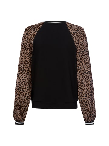 MARC CAIN SPORTS  Langarmshirt in schwarz braun