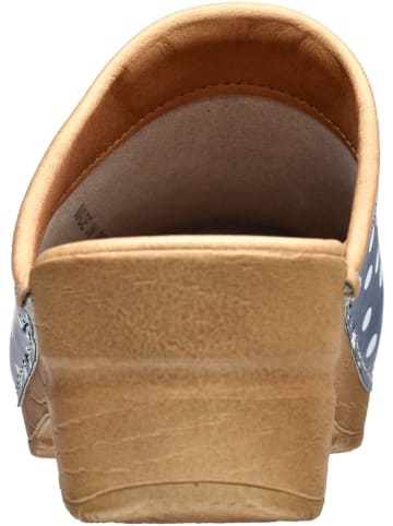 Sanita Comfortwear Clog "Original-Sanne Open" in Blau