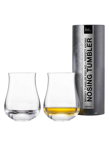 Eisch 2er Set Whisky Nosing Tumblers Gentleman 350 ml in transparent
