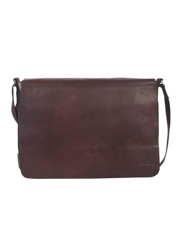 Strellson Messenger 'Abbey Jeremy in Dunkelbraun 41 x 30 x 10 cm'