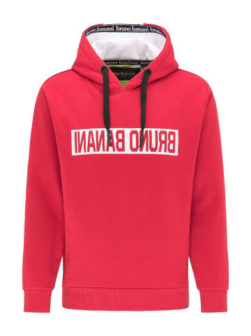 Bruno Banani Hoodie ohne Reißverschluss HOWARD in Rot