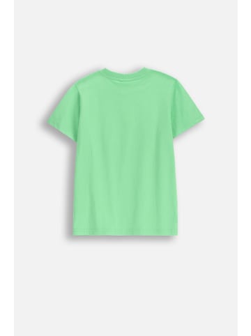 Coccodrillo T-Shirt mit kurzen Ärmeln in grün
