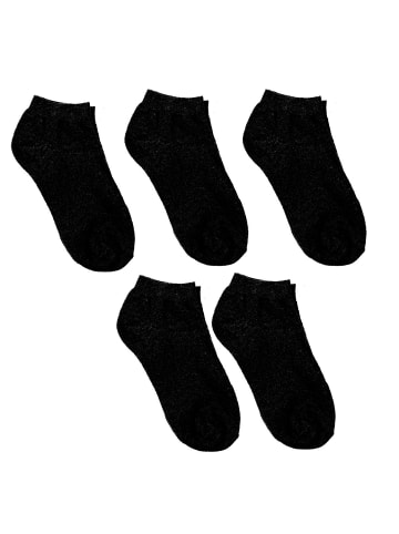 Baci & Abbracci 5er-Set: Socken in Black