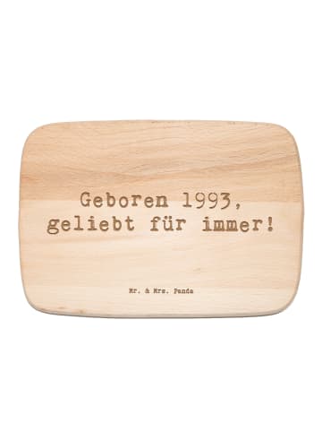 Mr. & Mrs. Panda Schneidebrett Spruch 1993 Geburtstag mit Spruch in Transparent