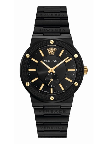 Versace Analoguhr für Herren in Schwarz