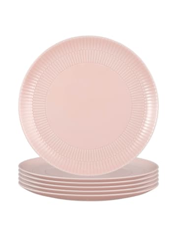 Seltmann Weiden 6er Set Speiseteller Amina in ø 27,8 cm in Rosé