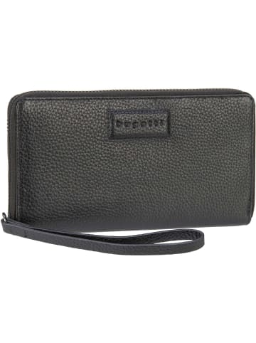 Bugatti Geldbörse Elsa Long Ladies Zip Wallet in Schwarz