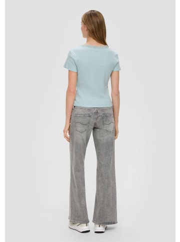 QS T-Shirt in 6103_helles türkis