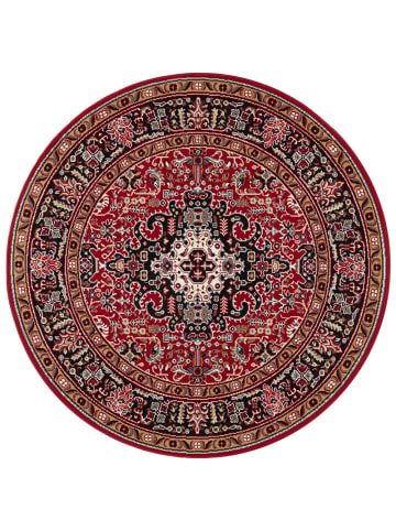 Nouristan Orientalischer Kurzflor Teppich Skazar Isfahan rot