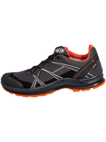 HAIX Wanderschuhe Black Eagle Adventure 46055 GTX low in graphite/orange