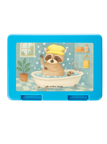 Mr. & Mrs. Panda Lunchbox Waschbär Design ohne Spruch in Weiß