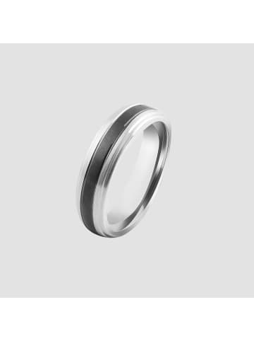 Adeliás Herren Ring aus Edelstahl in silber