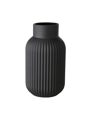 Boltze Vase in schwarz
