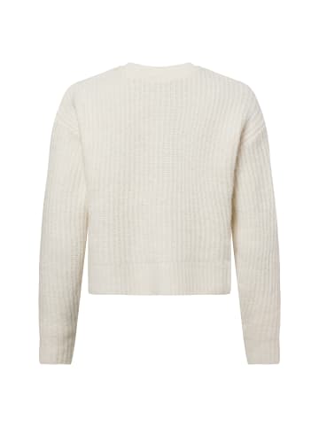 MOSS COPENHAGEN Strcikpullover MSCHGittel in ecru - 0001