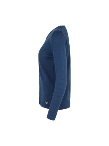 Seven Seas by ID Pullover knit in Blau meliert