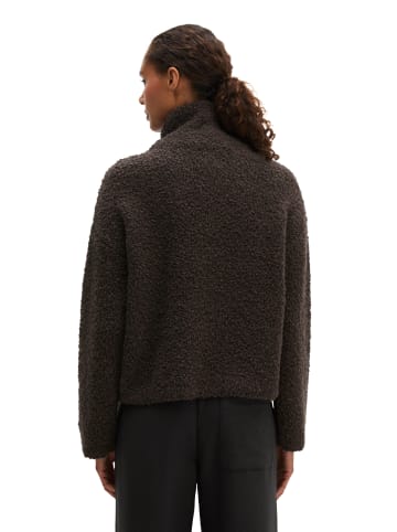 Marc O'Polo Pullover loose in Stone Brown Melange