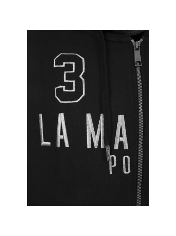 La Martina Sweatjacke MBF305 in schwarz