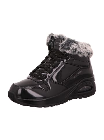 Skechers Schnürboots in Schwarz