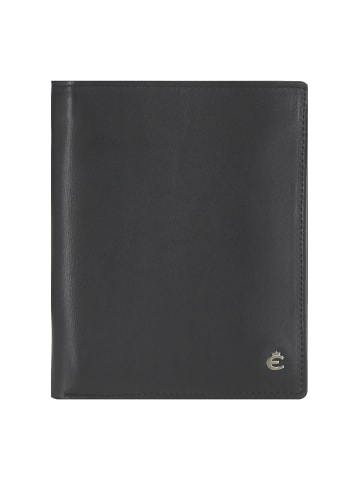 Esquire Harry Geldbörse Leder 11 cm in black