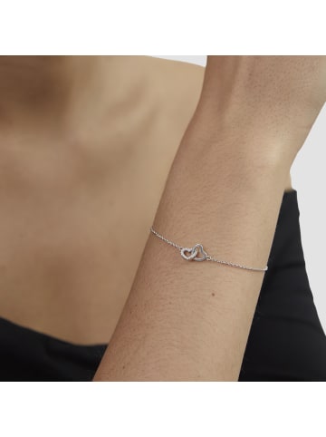 s.Oliver Armband Open Heart in silber