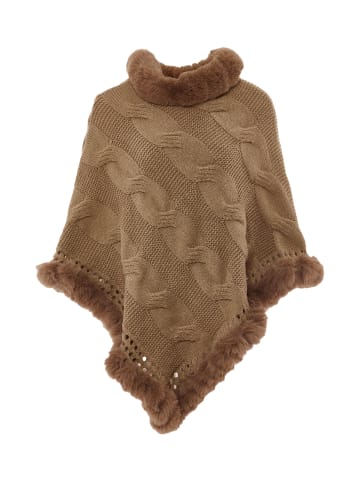 CHANI Poncho in Beige