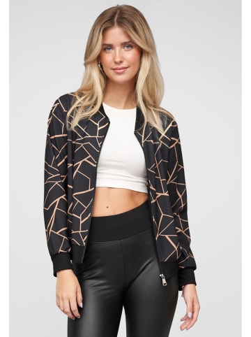 Cloud5ive Cloud5ive Bomberjacken in black/beige