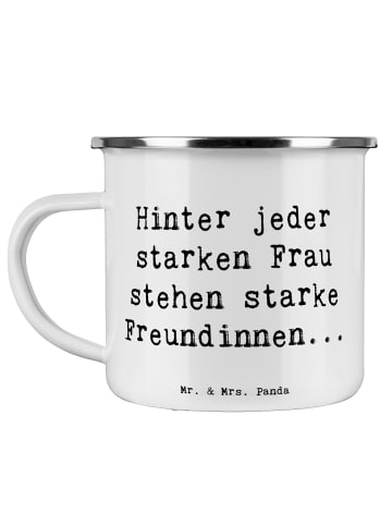 Mr. & Mrs. Panda Kaffeebecher Spruch Hoffnung Freundinnen mit Sp... in Weiß