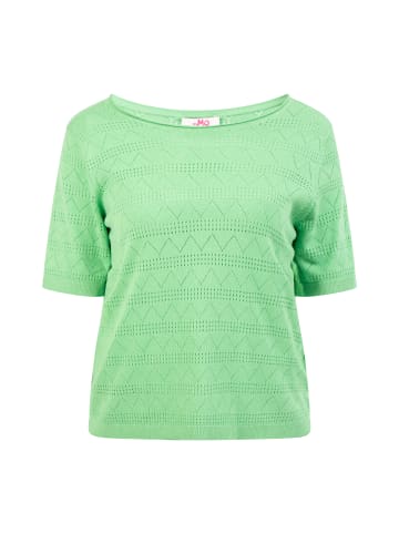 myMo Damen Strickpullover in Hellgrün