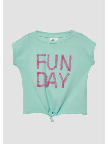 s.Oliver T-Shirt in 6115_helles türkis