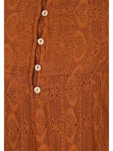 ebeeza Women Dress in Chestnut