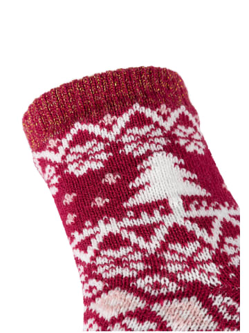 camano Kurzsocken cosy norwegian winter 2er Pack warm & cozy in anemone