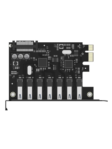 Orico PVU3 PCI-E 7x USB 3.0 Erweiterungskarte für Desktop-PCs