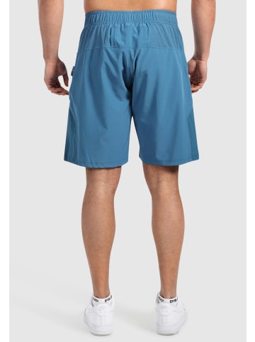 SMILODOX Shorts Powerfit Triple in Blau