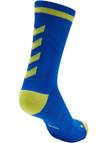Hummel Hummel Low Socken Elite Indoor Multisport Unisex Erwachsene Feuchtigkeitsabsorbierenden in TRUE BLUE/BLAZING YELLOW