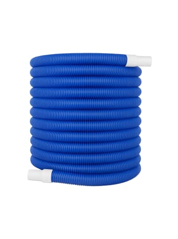 relaxdays Poolschlauch in Blau/ Weiß - (L)25 m x Ø 32 mm