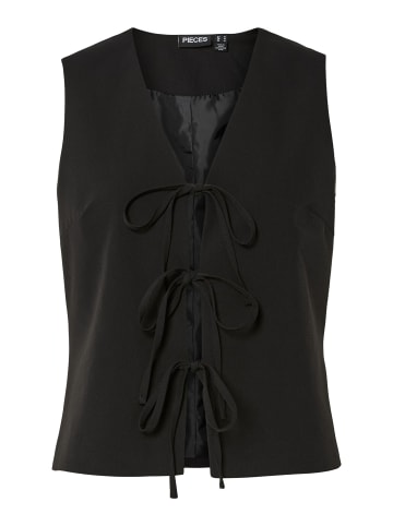 Pieces Oberteil in Black