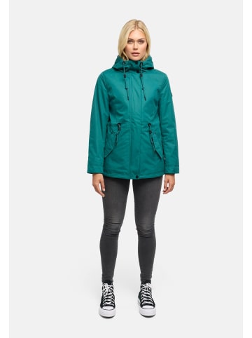 Navahoo Winterjacke Nibellaa 14 in Ocean Green