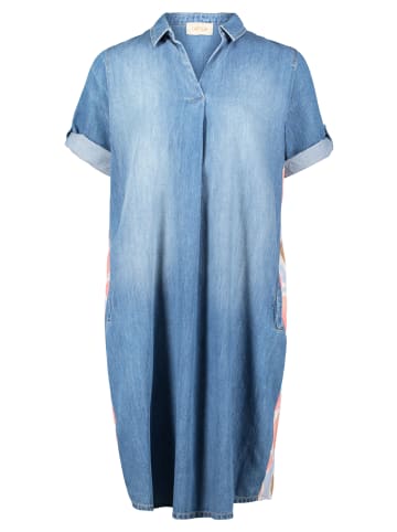 CARTOON Jeanskleid mit Patches in Patch Blue/Rosé