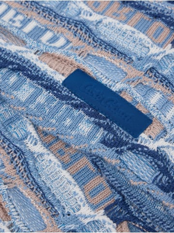 Carlo Colucci Strickschal Di Rosa in Blau