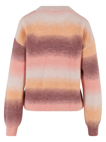 Noisy may Noisy may NMTHEIA L/S O-NECK OMBRE KNIT in tangerine