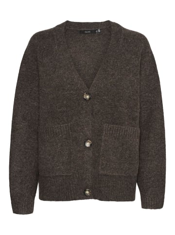 Vero Moda Strickjacke in Chocolate Torte