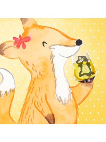 Mr. & Mrs. Panda Blümchentail Glas Axolotl Tequila ohne Spruch in Transparent