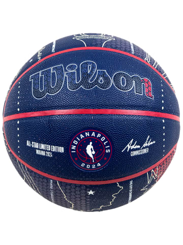 Wilson Wilson NBA All-Star 2024 Indianapolis Collector Ball in Dunkelblau