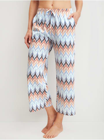 Calida 7/8-Pyjamahose in aura blue