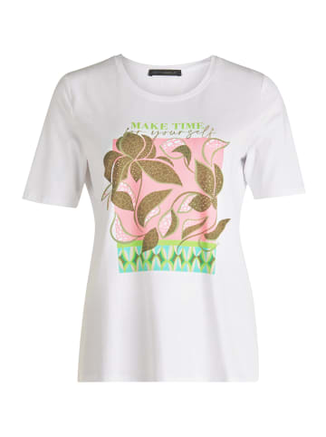 Betty Barclay Basic Shirt mit Placement in Patch White/Green